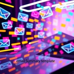 Email Summary Template icon