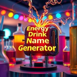 Energy Drink Name Generator icon