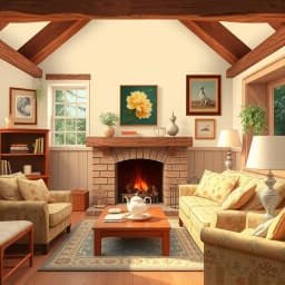 English Country Interior Design icon