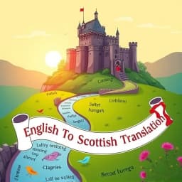 English to Scottish Translation icon