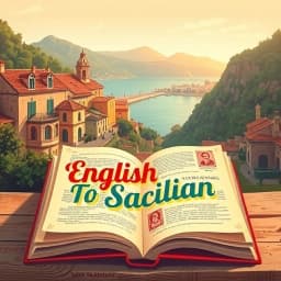 English to Sicilian Translation icon