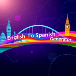 English to Spanish Generator icon