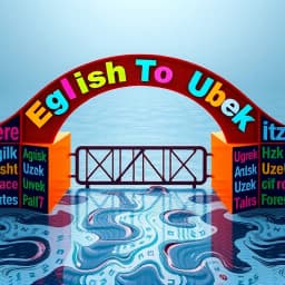 English to Uzbek Generator icon