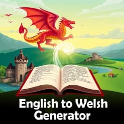 English to Welsh Generator icon