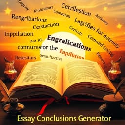 Essay Conclusion Generator icon