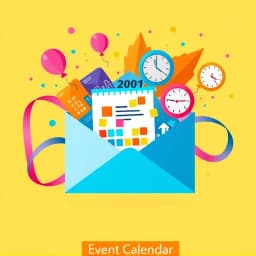 Event Calendar Email Template icon