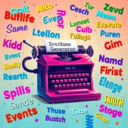 Event Name Generator icon