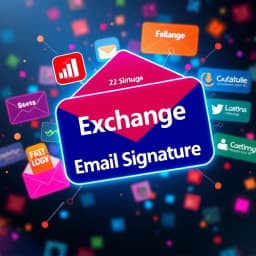 Exchange Email Signature Template icon