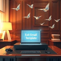 Exit Email Template icon