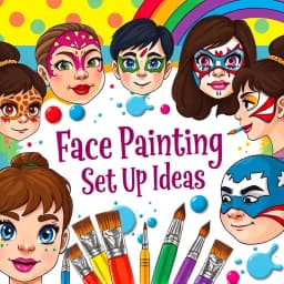 Face Painting Set Up Ideas icon