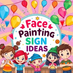 Face Painting Sign Ideas icon
