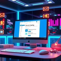 Fake Outlook Email Template icon