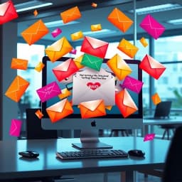 Fake Sent Email Template icon