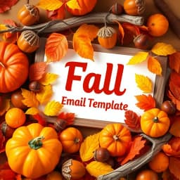 Fall Email Template icon