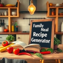 Family Meal Recipe Generator icon