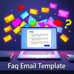FAQ Email Template icon