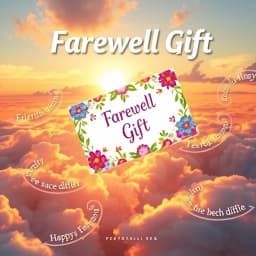 Farewell Gift Email Template icon