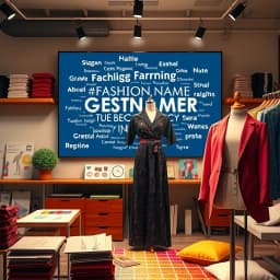 Fashion Brand Name Generator icon