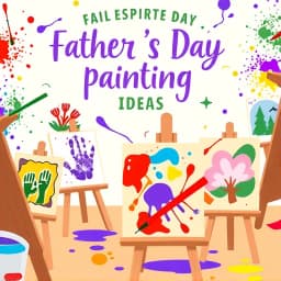 Fathers Day Painting Ideas for Toddlers icon