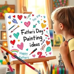 Father's Day Painting Ideas from Daughter icon
