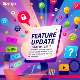 Feature Update Email Template icon