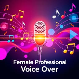 Female Professional Voice Over Generator icon