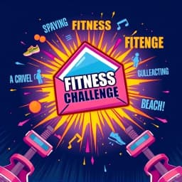 Fitness Challenge Email Template icon