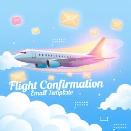 Flight Delay Compensation Email Template icon