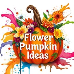 Flower Pumpkin Painting Ideas icon