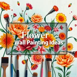 Flower Wall Painting Ideas icon