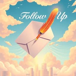 Follow Up Email After Second Interview Template icon