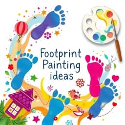 Footprint Painting Ideas icon