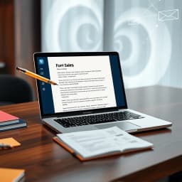 Formal Sales Email Template icon