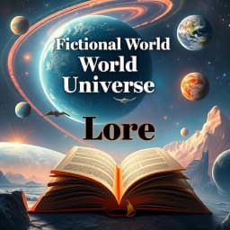 Free AI Created Fictional World Universe Lore Generator icon