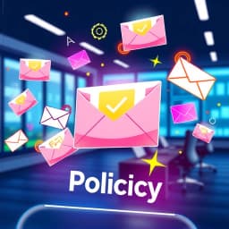 Free AI Internal Policy Change Notification Email Generator icon