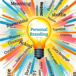 Free AI Personal Branding Tagline Generator icon