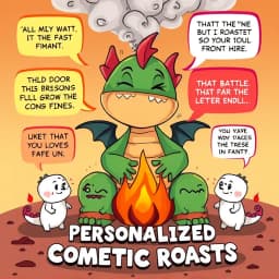 Free AI Personalized Comedic Roast Generator icon