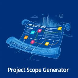 Free AI Project Scope Definition Generator icon