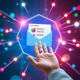Free AI Project Status Update Email Generator icon
