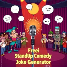 Free AI Stand Up Comedy Joke Generator icon