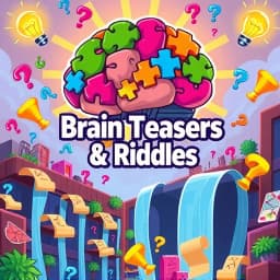 Free AI Virtual Brain Teasers and Riddles Generator icon