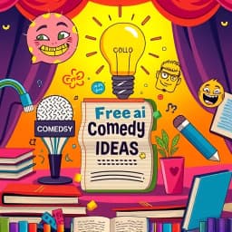 Free AI Virtual Comedy Sketch Ideas Generator icon