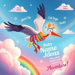 Free AI Virtual New Baby Name Ideas and Meanings Generator icon