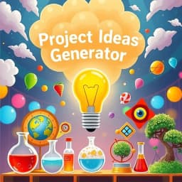 Free AI Virtual Science Fair Project Ideas Generator icon