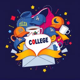 Free College Merch Email Template icon