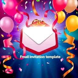 Free Email Invitation Template icon