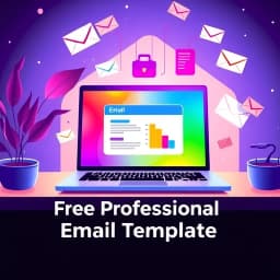 Free Professional Email Template icon