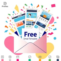 Free PSD Email Template icon