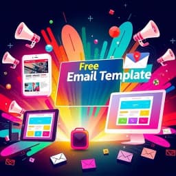 Free Responsive HTML Email Template icon