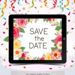 Free Save The Date Email Template icon